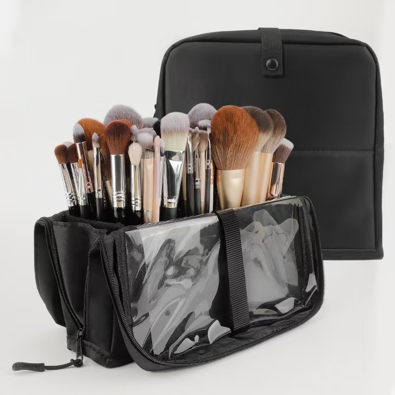 Beauty Preservation Makeup Bag - Большая черная складная косметичка с 14–40
