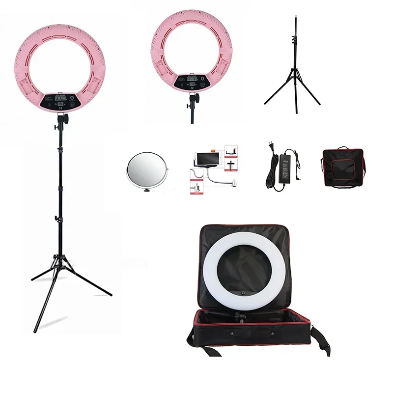 Beauty Makeup Studio - 2026 Yidoblo 96W Кольцевая лампа FD-480