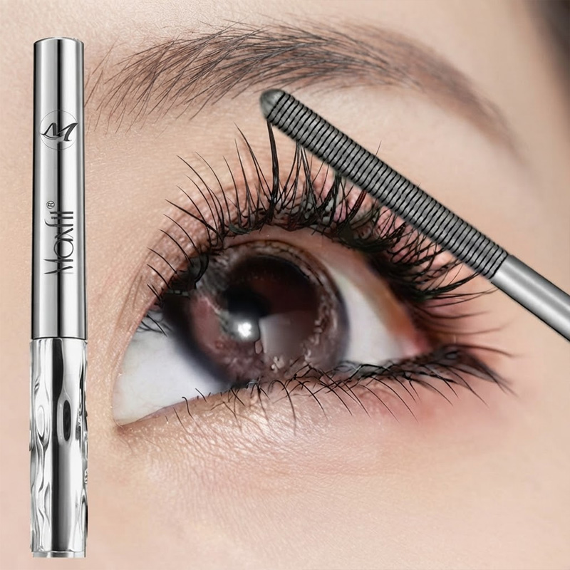 Waterproof Mascara Wand - Водостойкая тушь Maxfine, тонкая щеточка для