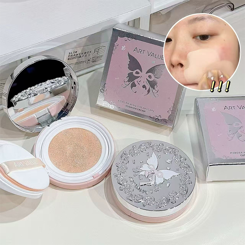 Beauty Makeup Foundation - Крем-основа QIBEST Moisturze Air Cushion: Быстрое