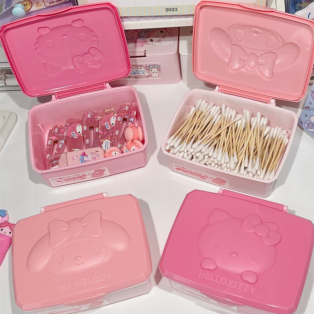 Beauty Preservation Makeup Bag - Оригинальный пылезащитный органайзер Hello Kitty Melody