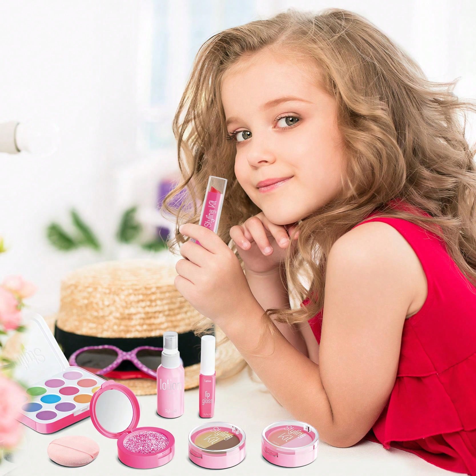 Детский игровой набор для маки – обзор и цена Beauty Makeup Set For Kids