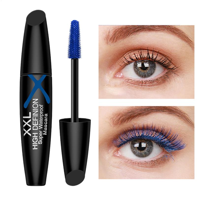 Синяя тушь для ресниц, объемна – обзор и цена Waterproof Mascara Wand