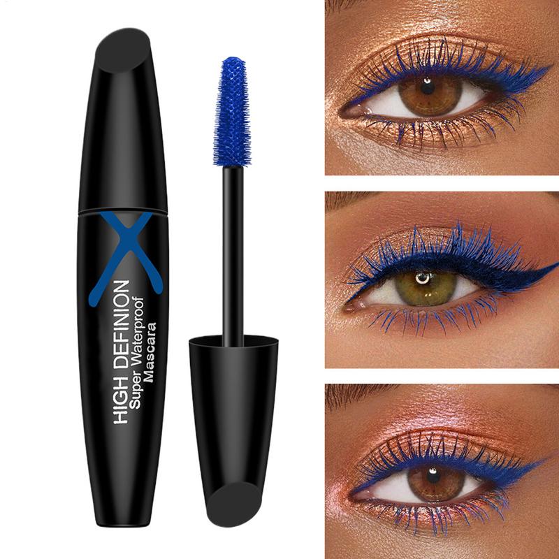 Синяя тушь для ресниц, объемна – обзор и цена Waterproof Mascara Wand