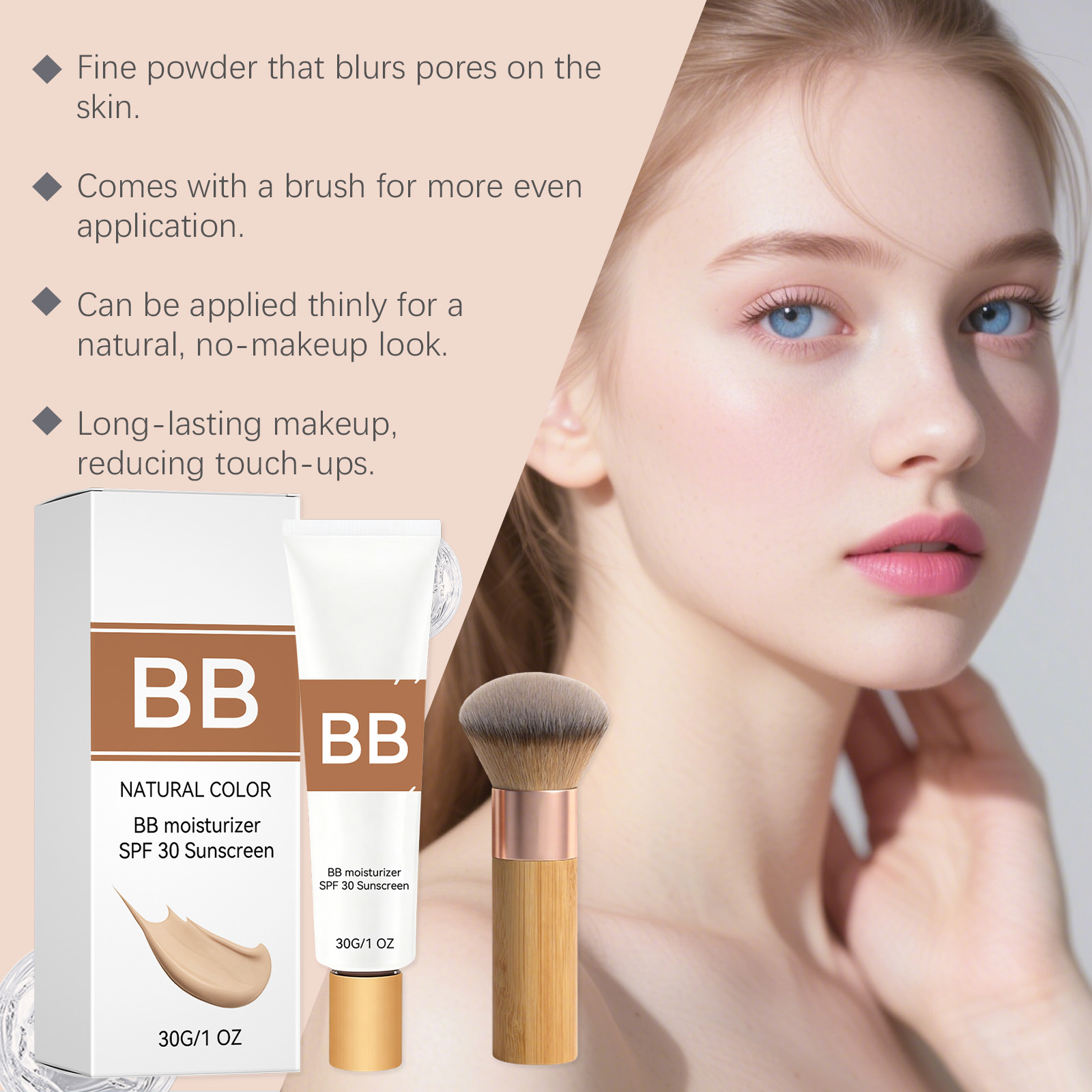 Тонирующий увлажняющий BB-крем – обзор и цена Beauty Makeup Foundation