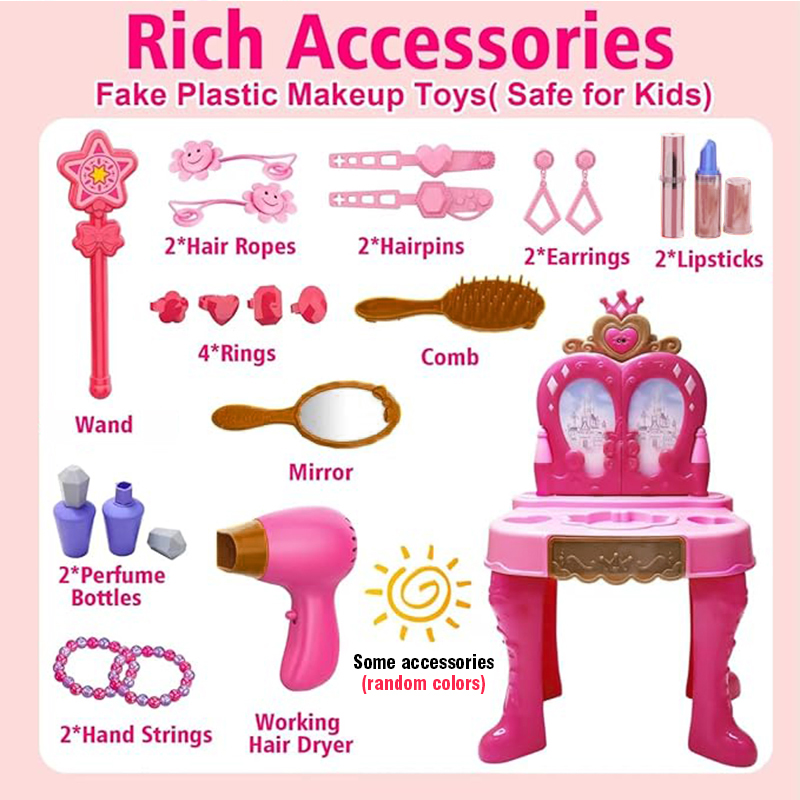 Игровой набор для девочек: Кос – обзор и цена Beauty Makeup Set For Kids
