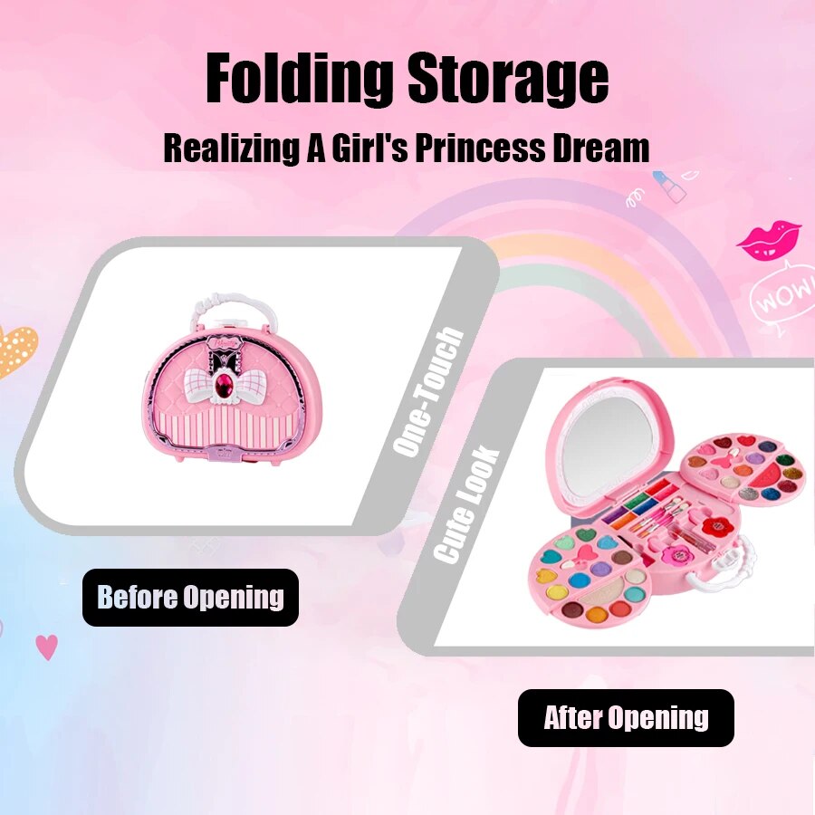 Детские косметические игрушки, – обзор и цена Beauty Makeup Set For Kids