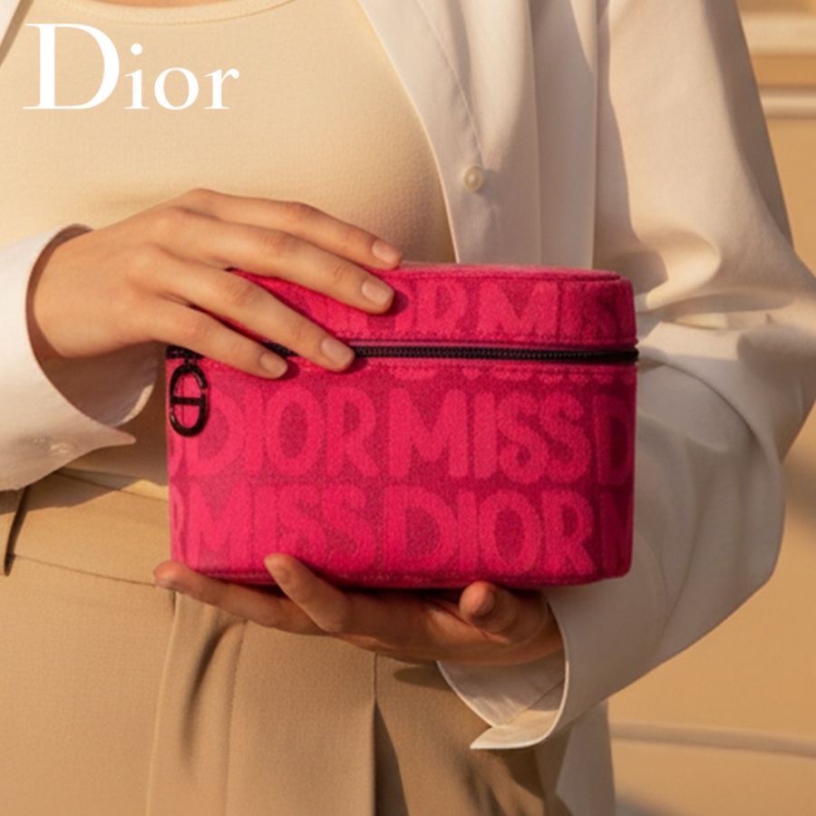 Розовая косметичка Dior для же – обзор и цена Beauty Makeup Dior