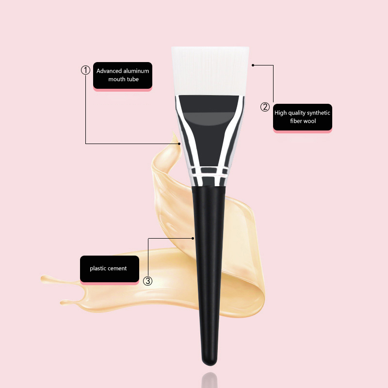 Плоская тонкая кисть для маски – обзор и цена Beauty Makeup Foundation