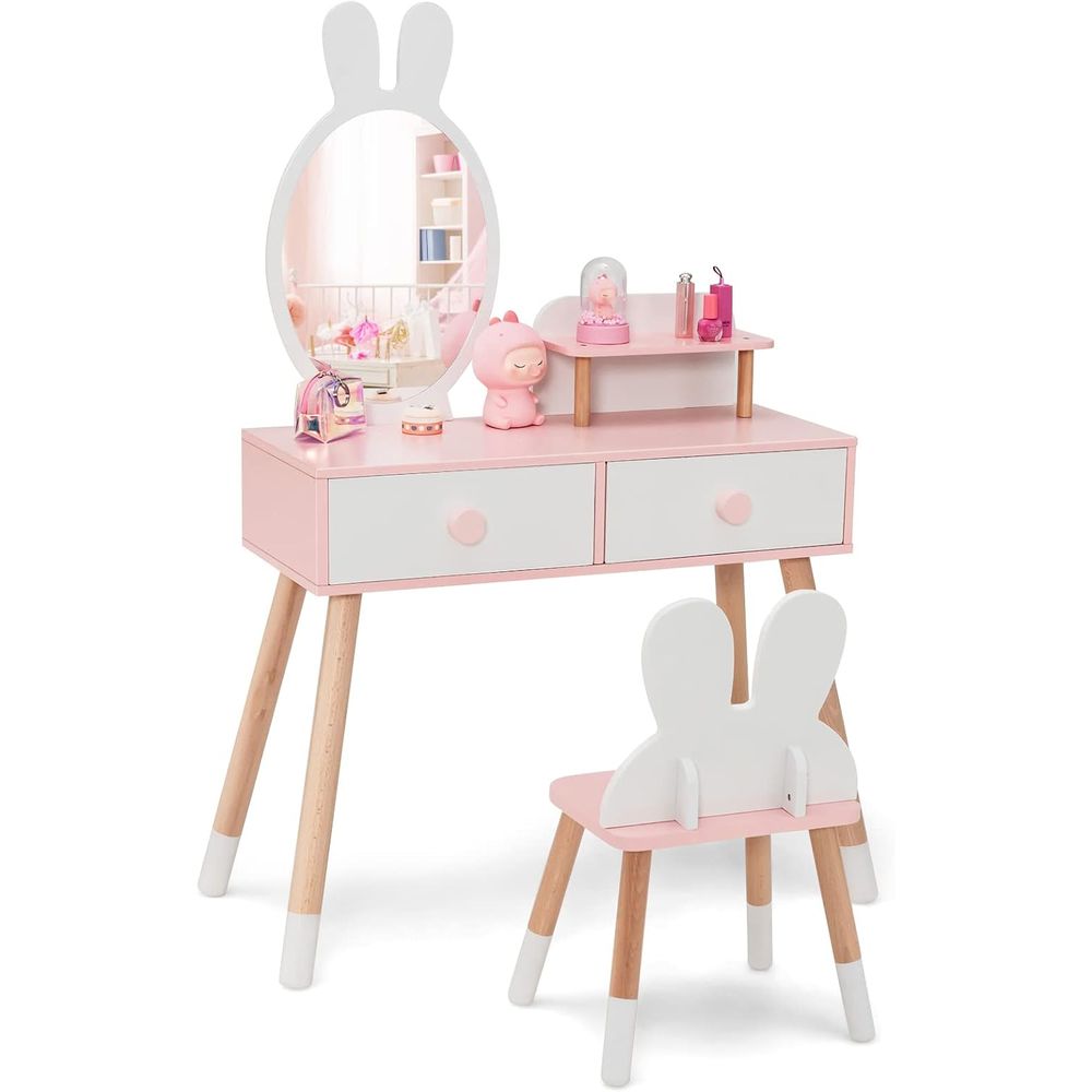 Детский туалетный столик EY Ki – обзор и цена Beauty Makeup Set For Kids