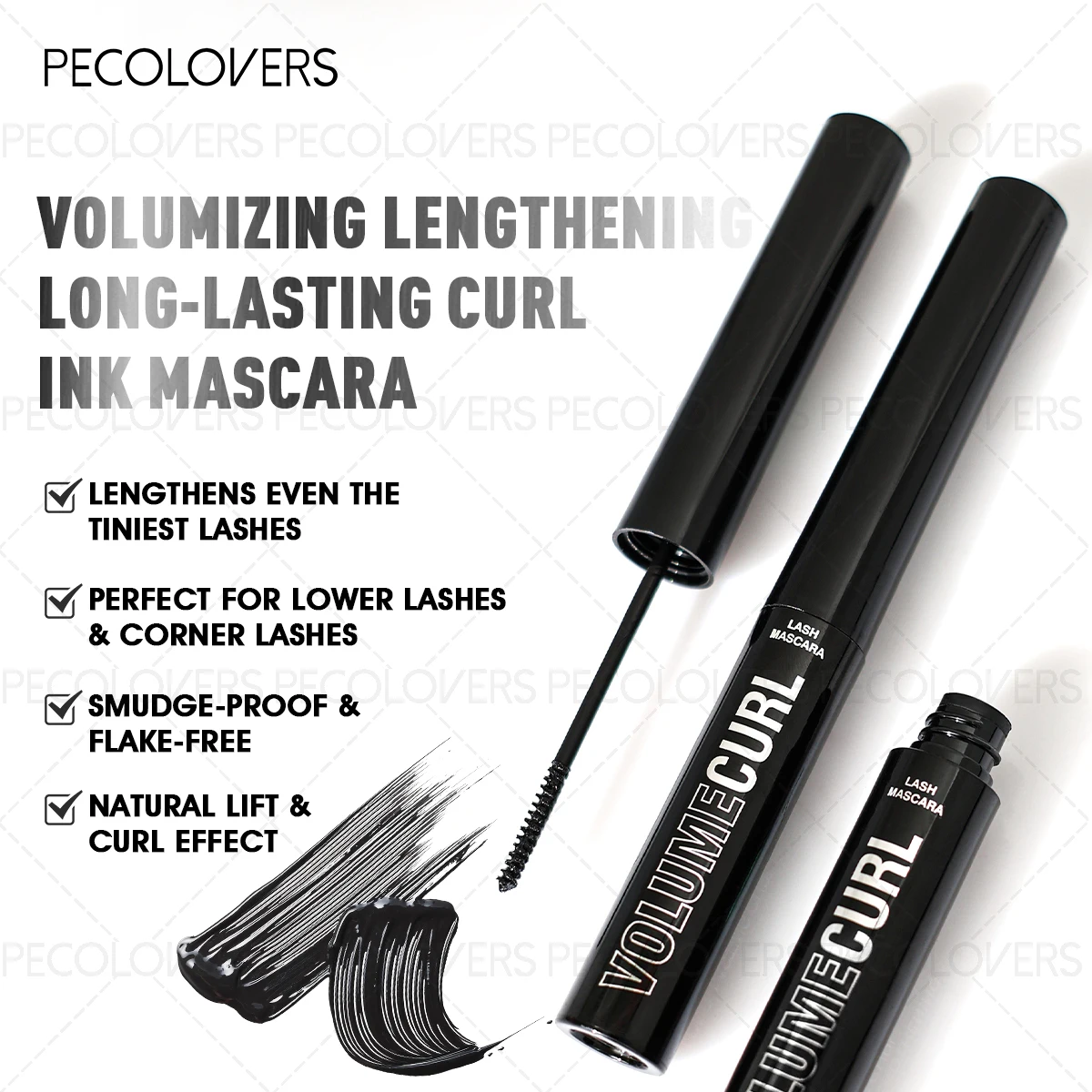 1 шт. [Подарки для девочек] Че – обзор и цена Waterproof Mascara Wand