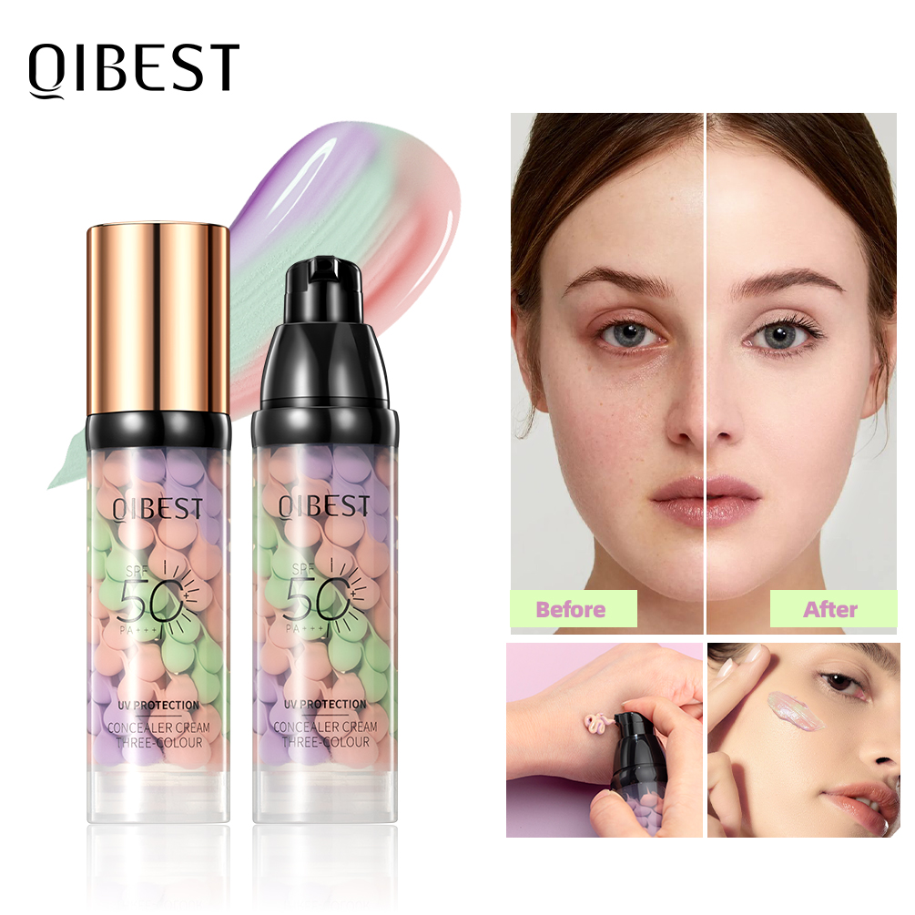 Праймер для макияжа лица QIBES – обзор и цена Beauty Makeup Foundation
