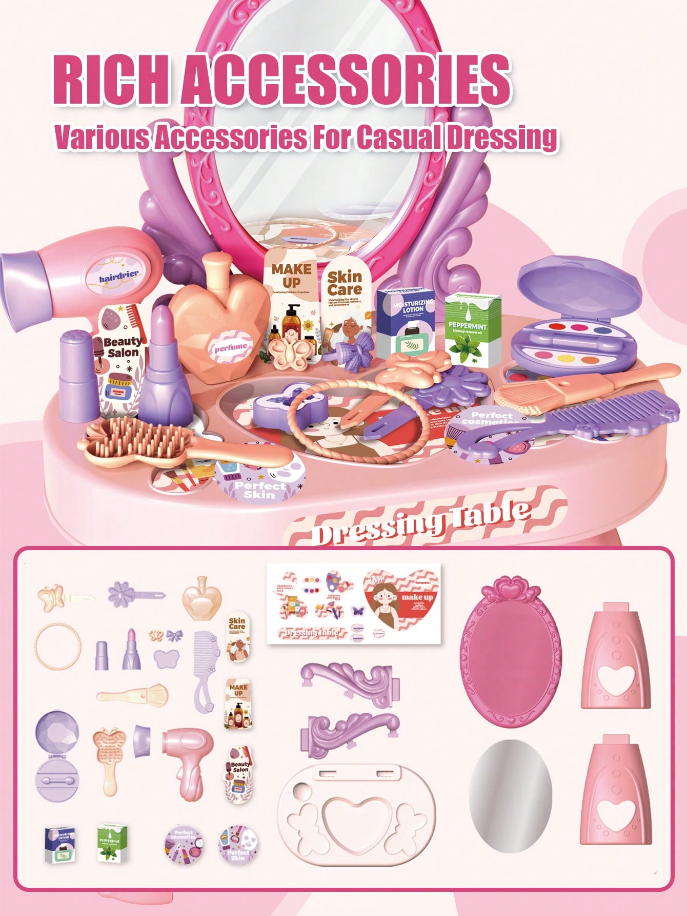 Детский игровой набор для маки – обзор и цена Beauty Makeup For Kids