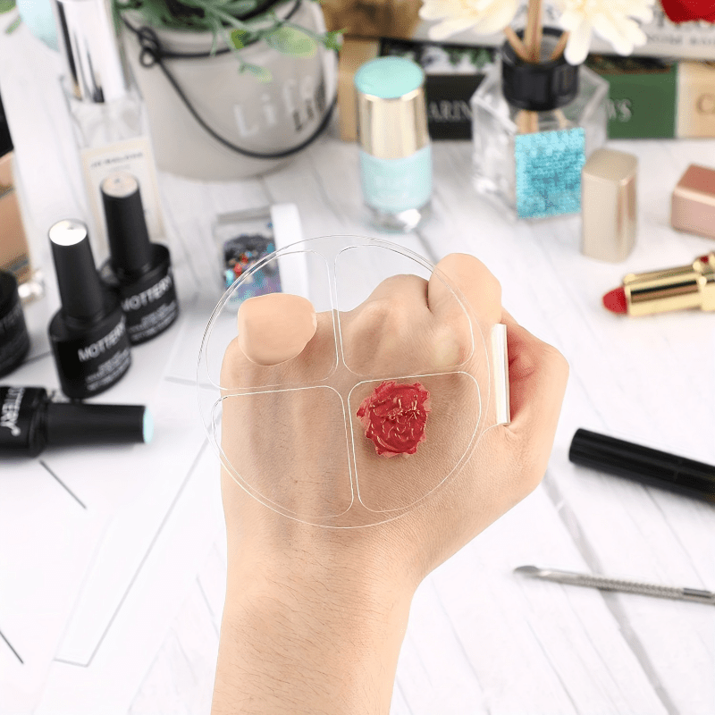 Акриловая круглая палитра для  – обзор и цена Beauty Makeup Foundation