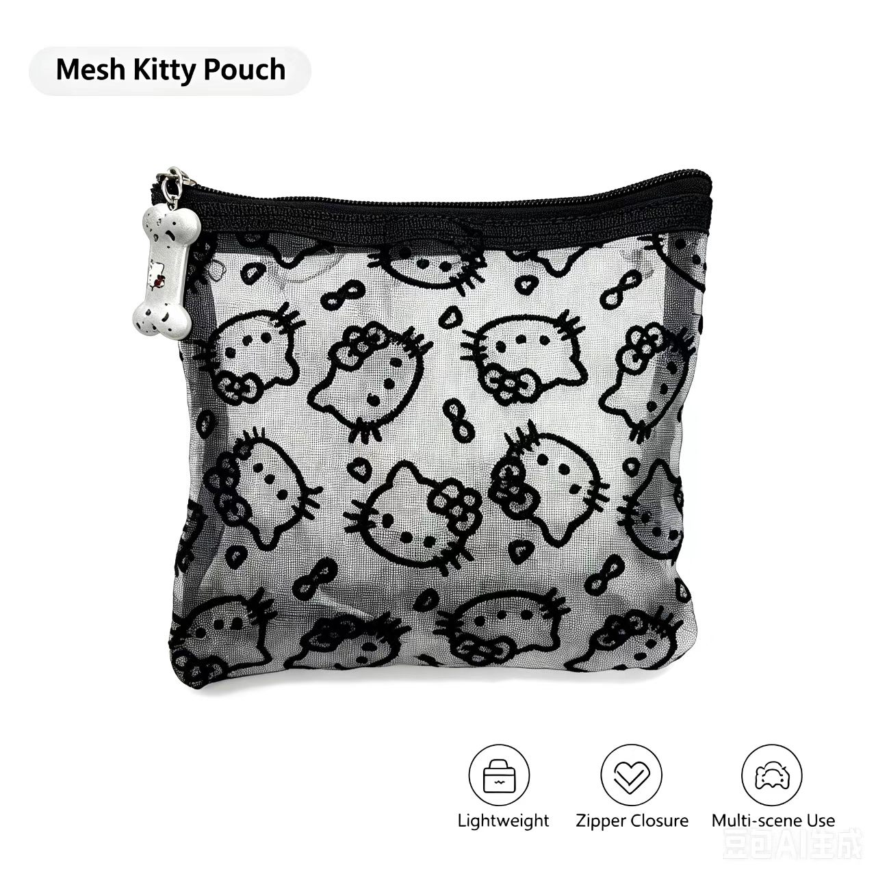 Сетчатая косметичка, прозрачна – обзор и цена Beauty Preservation Makeup Bag