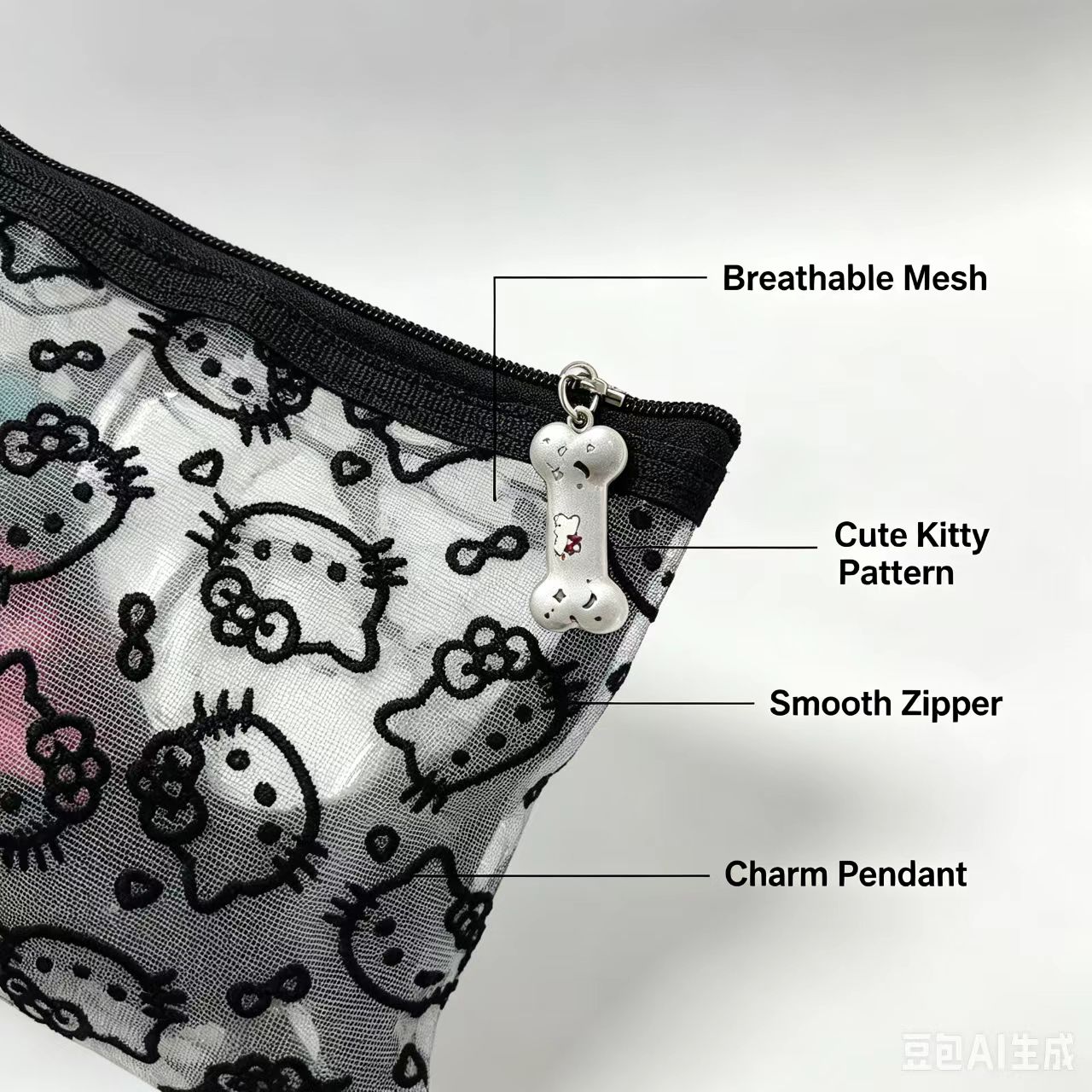 Сетчатая косметичка, прозрачна – обзор и цена Beauty Preservation Makeup Bag